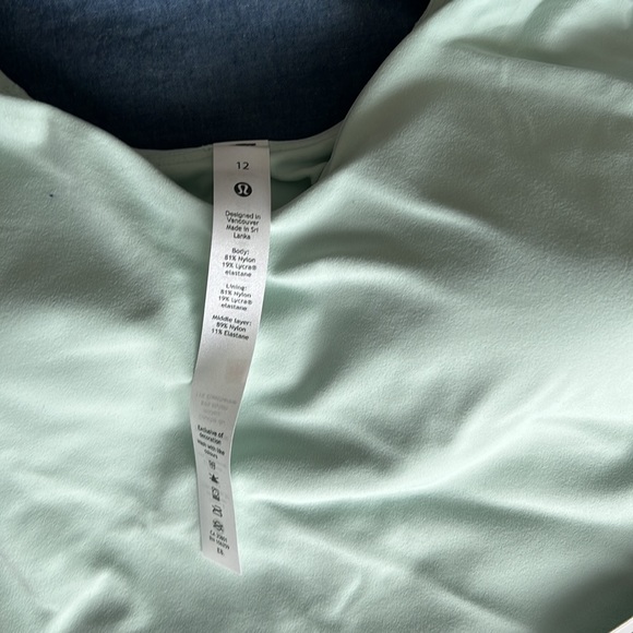 Unavailable Color!! Lululemon align tank delicate mint, size 12 - Picture 5 of 11